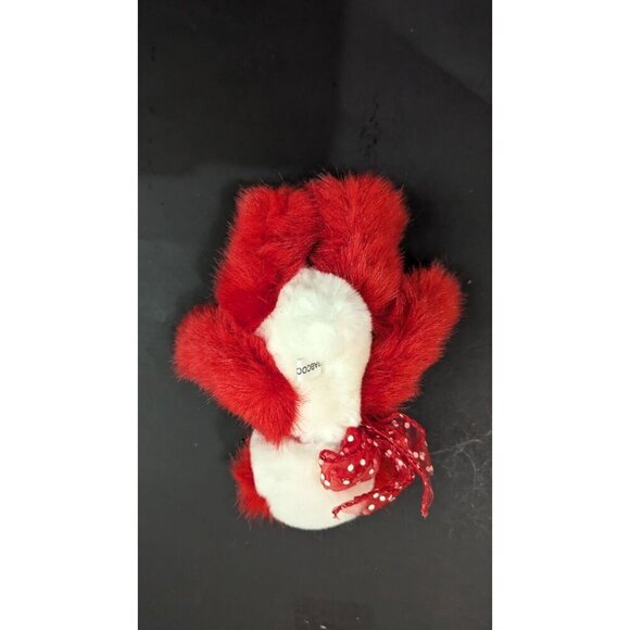 Babcock Bears Rainy red white 8" handmade 2017 German glass eyes Jointed plush - Picture 9 of 12